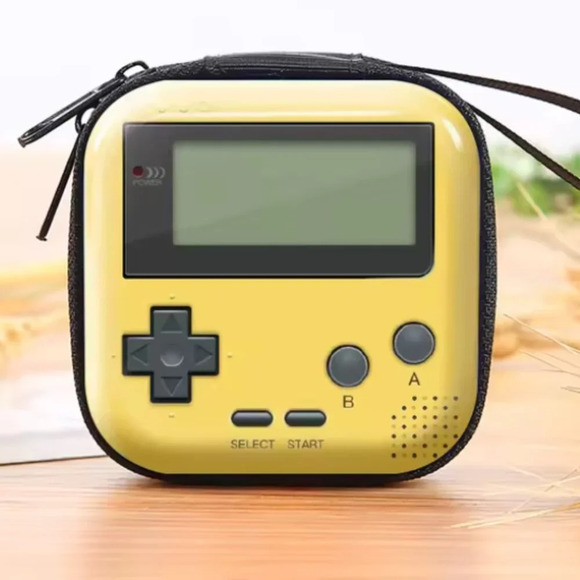 Brand New Retro gameboy zippered tin coin earbud wallet purse - Picture 2 of 4